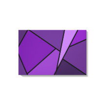 Abstract Purple Polygons