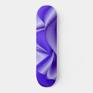 Abstract purple Rainbow Skateboard