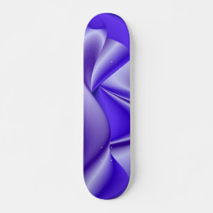 Abstract purple Rainbow Skateboard