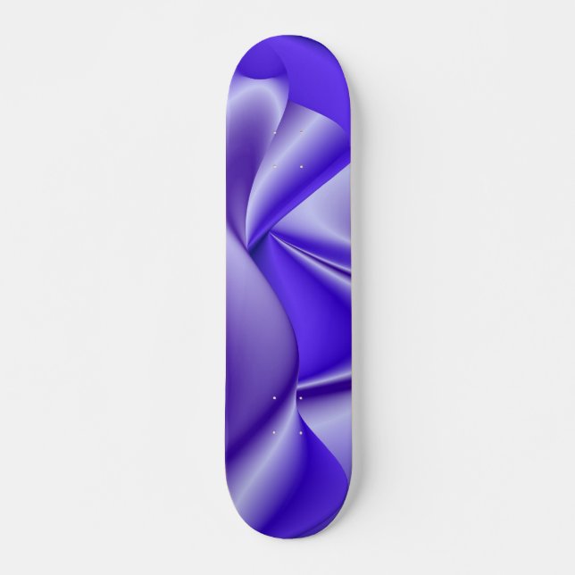 Abstract purple Rainbow Skateboard (Front)