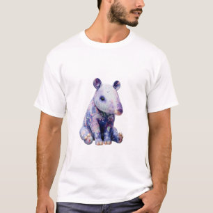Abstract Quilled Purple Tapestry Men T-Shirt