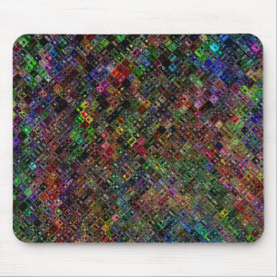 Abstract Quilt Mouse Mat