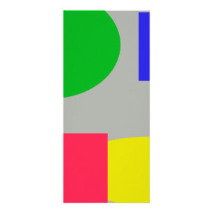 Abstract Rack Card