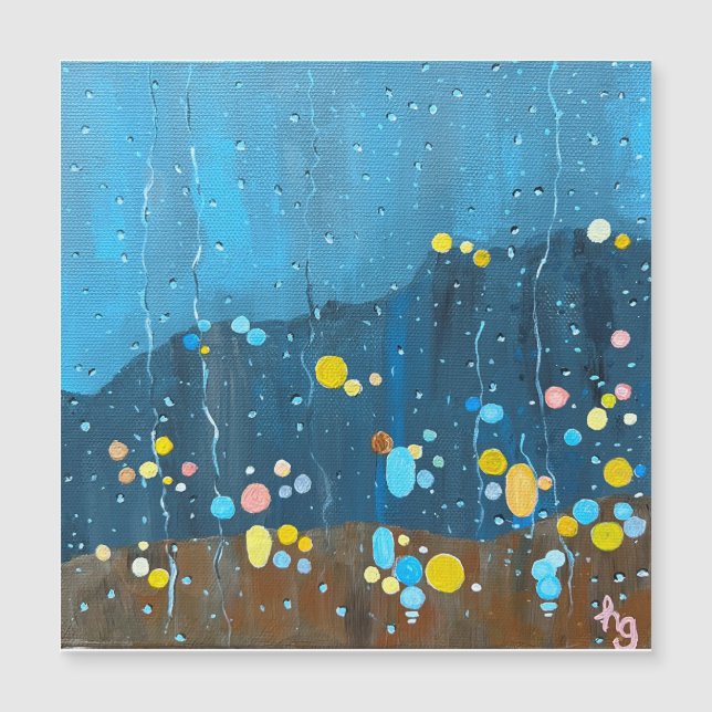 Abstract Rain Painting (Front)