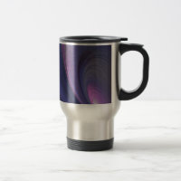 Abstract Rainbow Aluminium Travel Mug