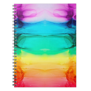 Abstract rainbow colourful background, wallpaper. notebook