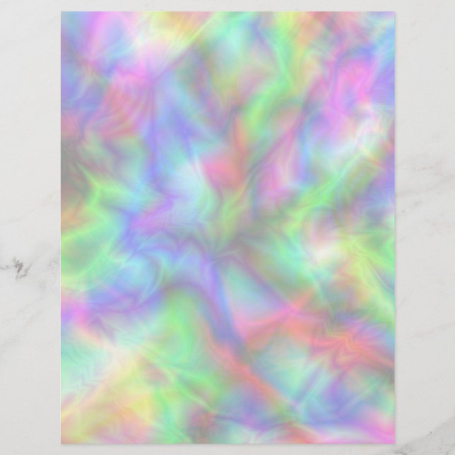 Abstract Rainbow Colours (Front)