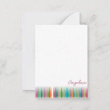 Abstract rainbow drops pattern Custom Name