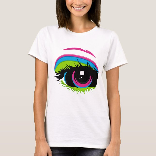 Abstract Rainbow Eye T-Shirt (Front)