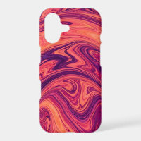Abstract Rainbow Sunset Liquid iPhone Cases