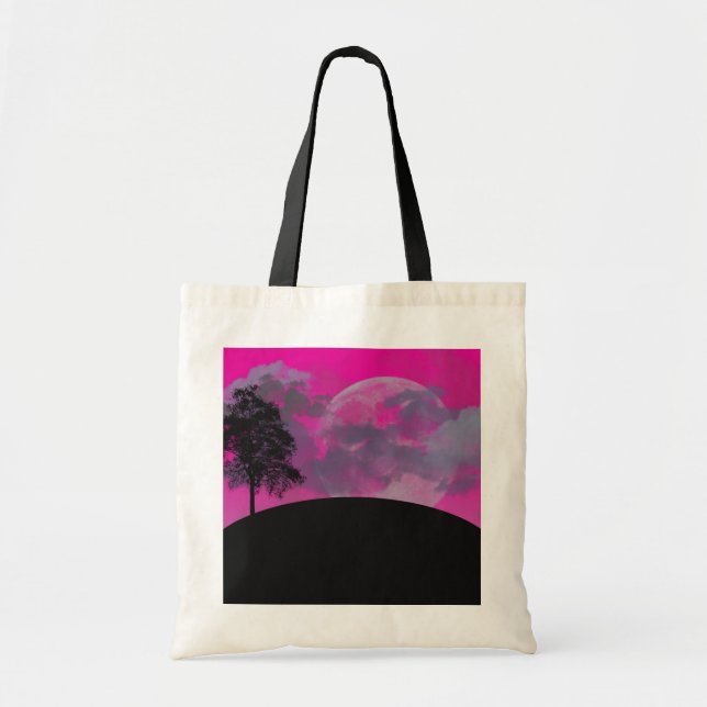 Abstract Rainbow Swirl Tote Bag (Front)