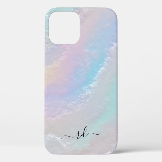 Abstract Rainbow Texture Case-Mate iPhone Case (Back)