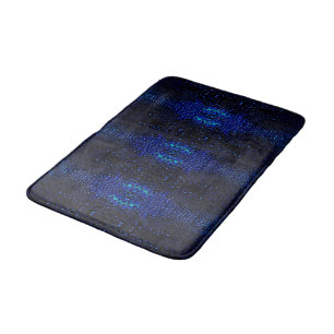 Abstract Raindrops Pattern Bath Mat