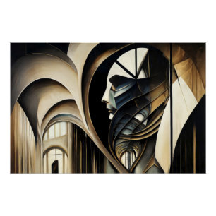 Abstract Realism Poster