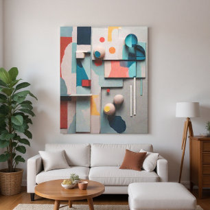 Abstract Realms Canvas Print