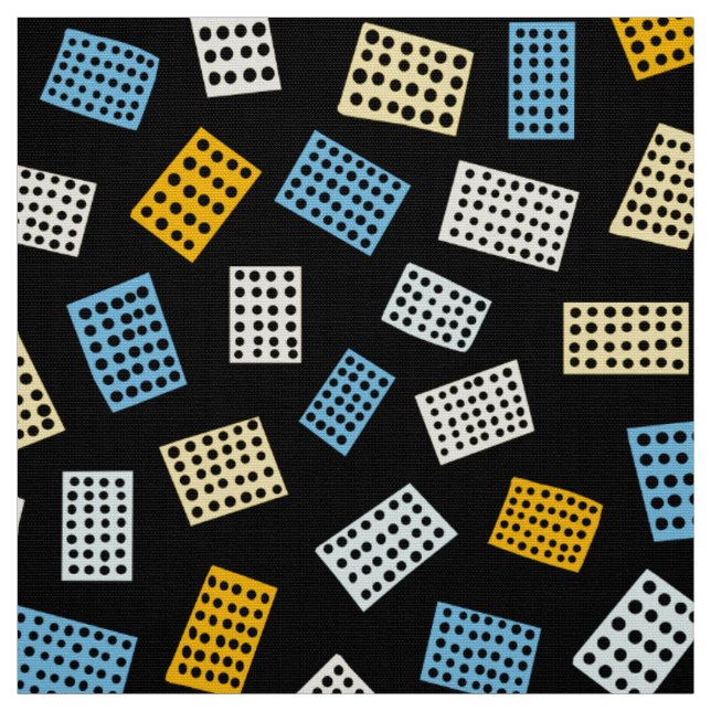 Abstract Rectangles 081122 - Colours 03 Fabric (Swatch)