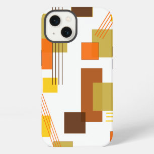 Abstract Rectangles and Lines iPhone 13 Case