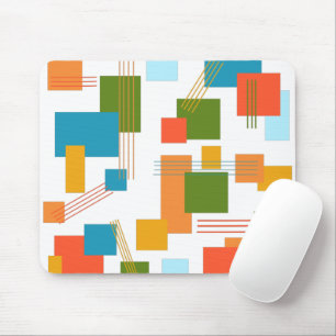 Abstract Rectangles and Lines  Mouse Mat