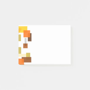 Abstract Rectangles and Lines  Post-it Notes