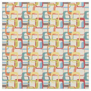 Abstract Rectangles  Fabric