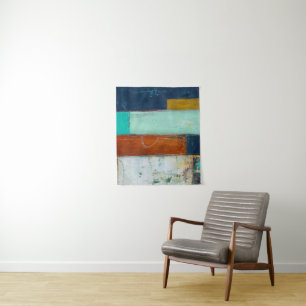 Abstract Rectangles Tapestry