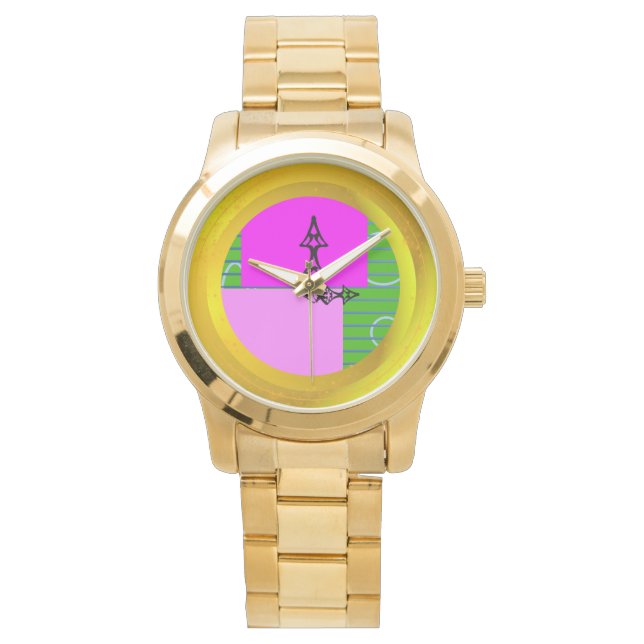 Abstract Rectangles Watch (Front)