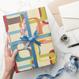 Abstract Rectangles  Wrapping Paper