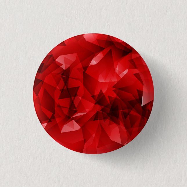 Abstract Red Background 3 Cm Round Badge (Front)