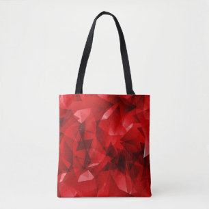 Abstract Red Background-51083 Tote Bag