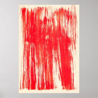 Abstract red background from watercolor poster
