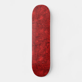 Abstract Red Background Skateboard