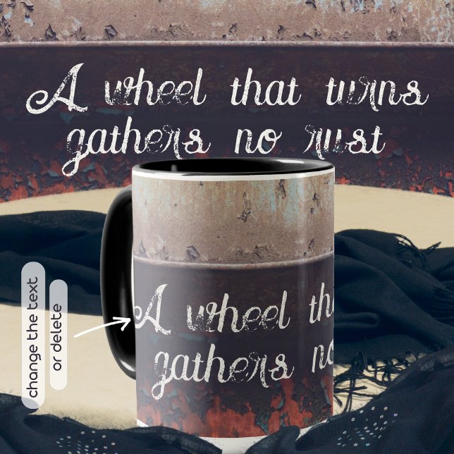 Abstract red brown rusty mug (Creator Uploaded)