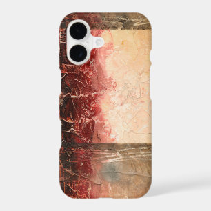 Abstract Red Landscape