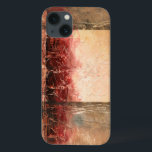 Abstract Red Landscape iPhone 13 Case<br><div class="desc">Ethan Harper painted this stunning abstract red landscape. A rectangular inset creates a lighter portion of the piece. A very sanguine piece,  order your copy today!</div>