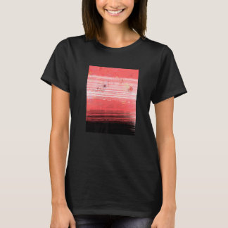 Abstract Red Landscape   T-Shirt