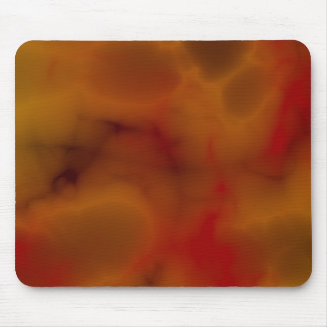abstract red marble mousepad (Front)