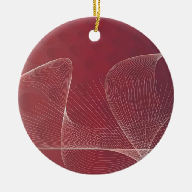 abstract red ornament (Front)