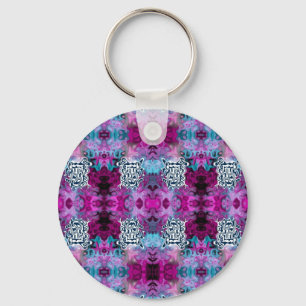 Abstract Redemption Key Ring