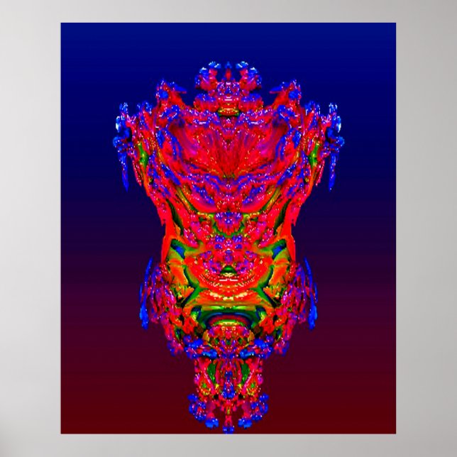 Abstract Reflection Dream Poster (Front)