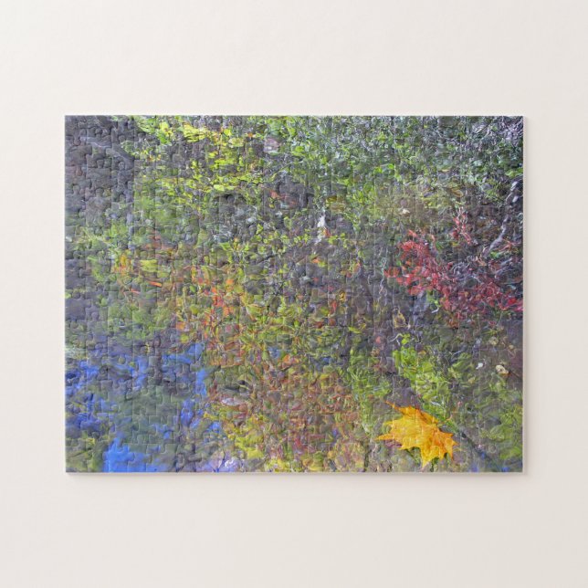 Abstract Reflections puzzle (Horizontal)