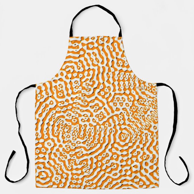 Abstract repeating endless seamless texture watera apron (Front)