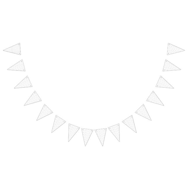 Abstract repeating pattern of stylised shapes in l bunting  (All)