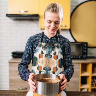 Abstract Retro Art Apron