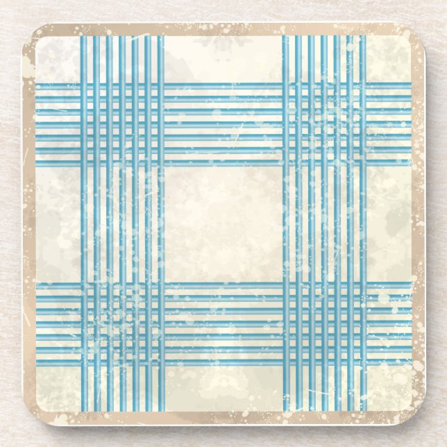 Abstract retro background coaster (Front)