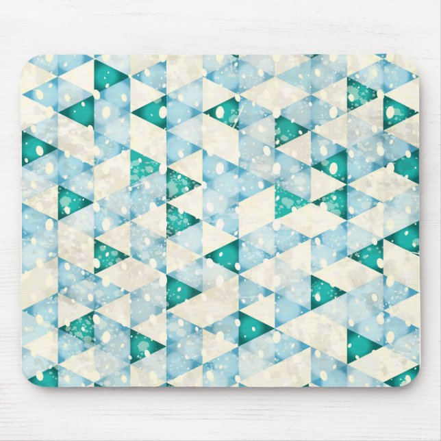 Abstract retro background mouse mat (Front)