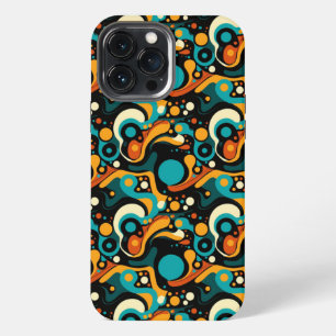 Abstract Retro Funk iPhone 13 Pro Max Case