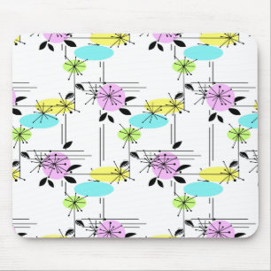 Abstract retro mouse mat