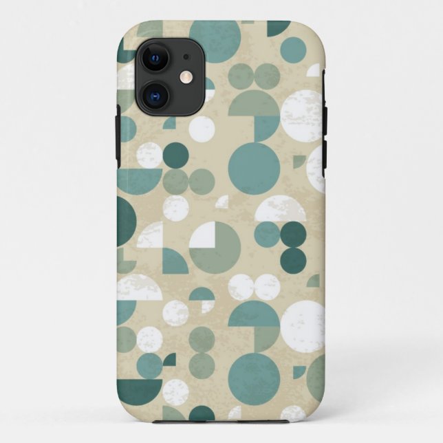 Abstract retro pattern Case-Mate iPhone case (Back)