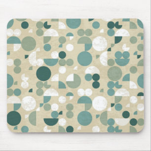 Abstract retro pattern mouse mat