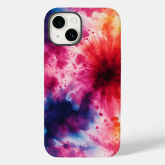 Abstract Retro Tie Dye Pattern iPhone / iPad case